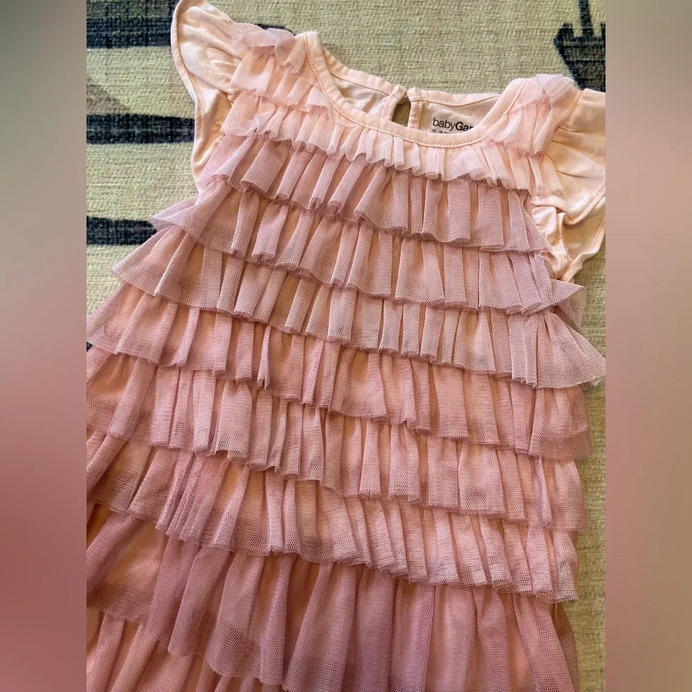 BabyGap Ruffle Tulle Layer Dress, 12-18mo - Picture 8 of 10
